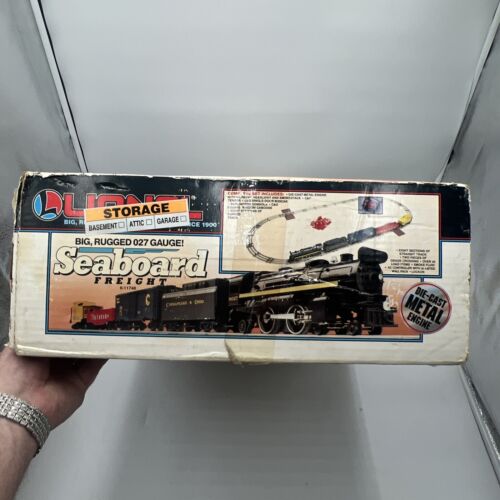 LIONEL 6-11746 SEABOARD FREIGHT TRAIN SET ORIGINAL BOX - EMPTY BOX ONLY - Picture 4 of 10