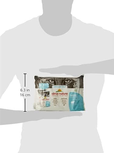 Urinary Help Alimento Umido per Gatti Adulti - Con Pesce - Con Pollo - Confezion - Foto 6 di 12