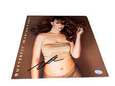 Mariah Carey Signed Album Butterfly JSA Lp Vinyl Mariah Carey Signed Album Butterfly JSA Lp Vinyl