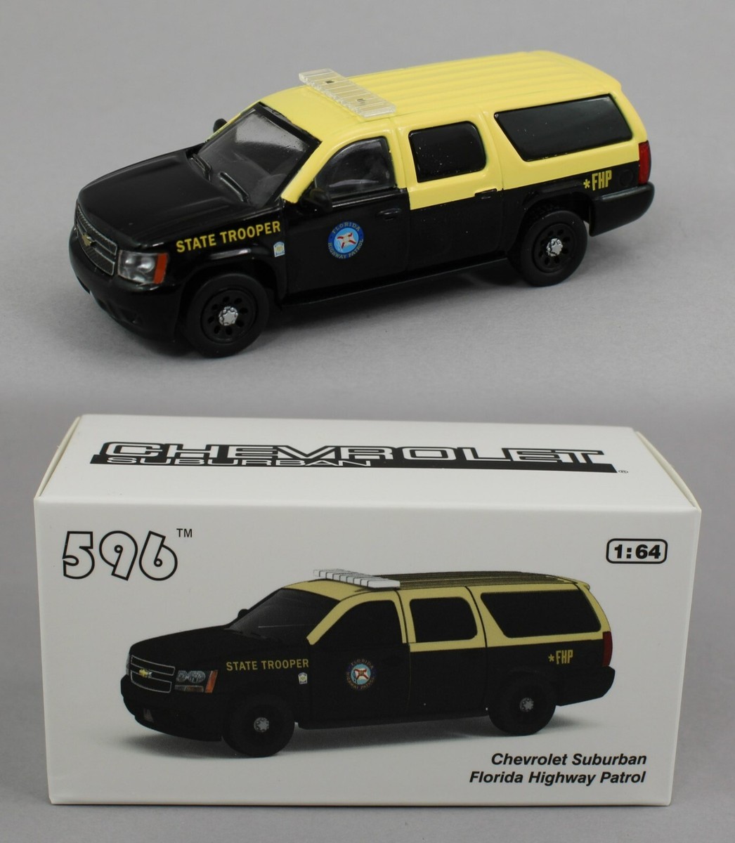 1:64 *596 DIECAST* Florida Highway Patrol Chevrolet Suburban