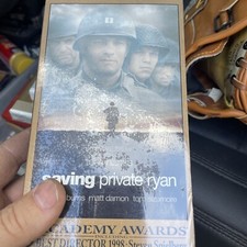 1998 Saving Private Ryan VHS Tape Special Limited Edition  Factory Sealed 