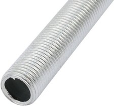10x M10 300mm x 10mm Allthread Hollow Threaded Tube Electrical Lamp Socket Rod