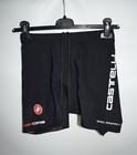 Castelli Cycling Shorts Black Reflective Padded Mens M Medium