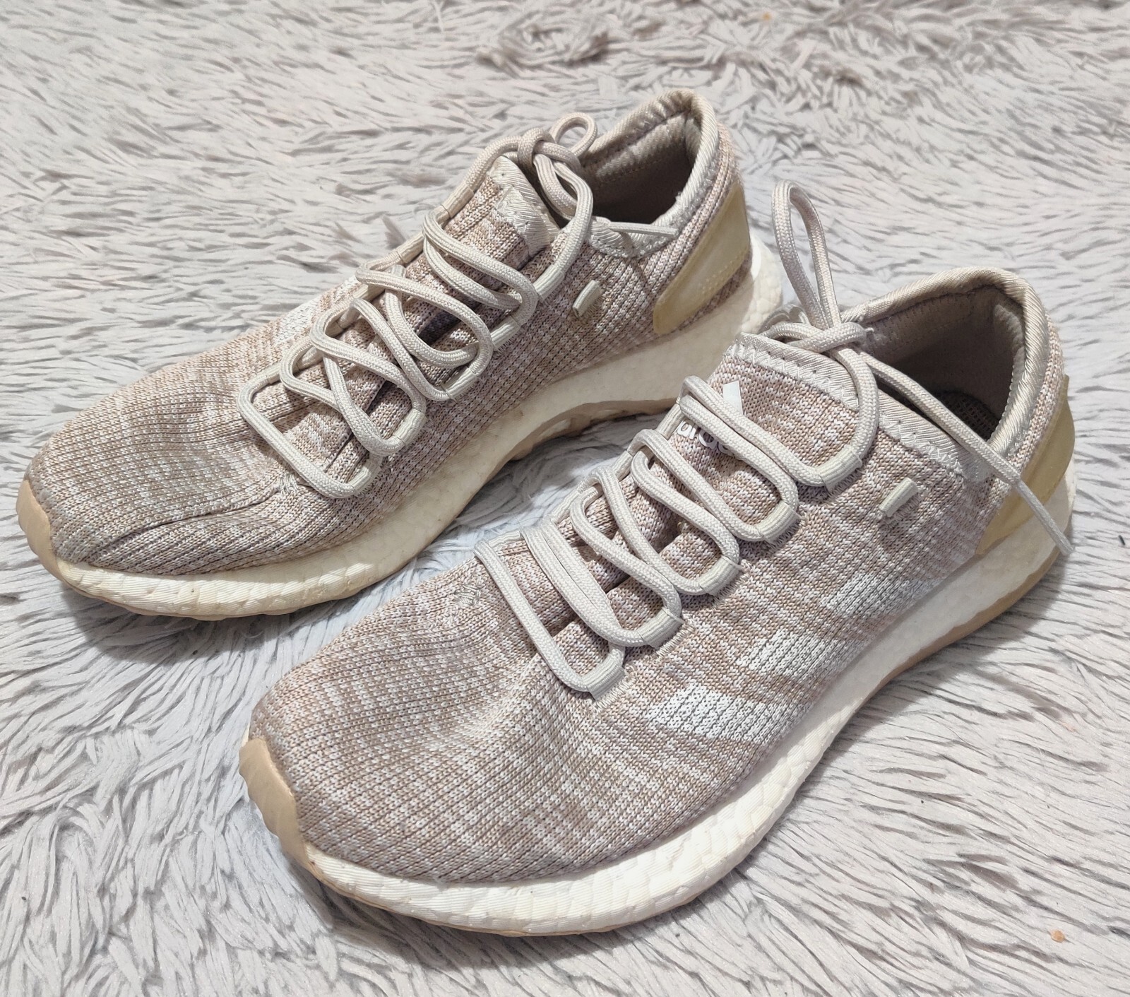 Tan Athletic Running Shoes Mens Size 