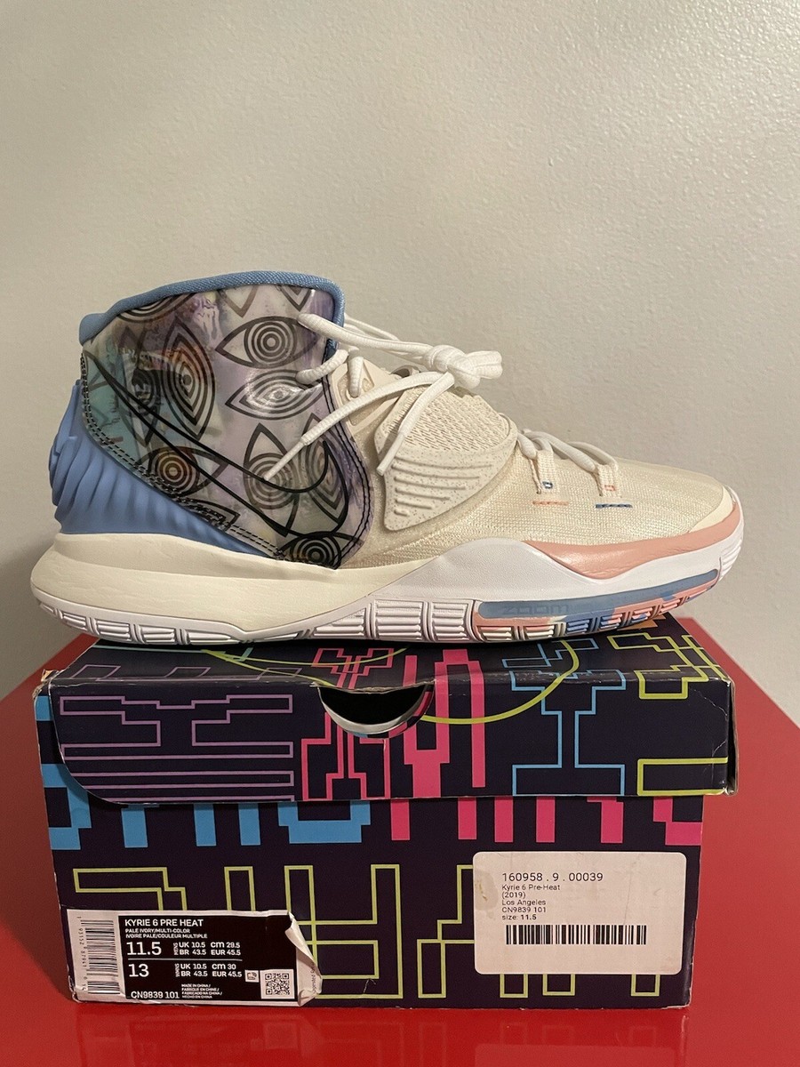 Nike Kyrie Irving VI Pre Heat LA Los Angeles Size Brand New