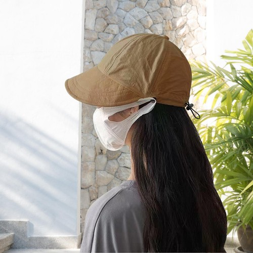 Women Summer Sun Hat Ponytail Wide Brim Sun UV Protection Travel Cap New - Bild 7 von 16