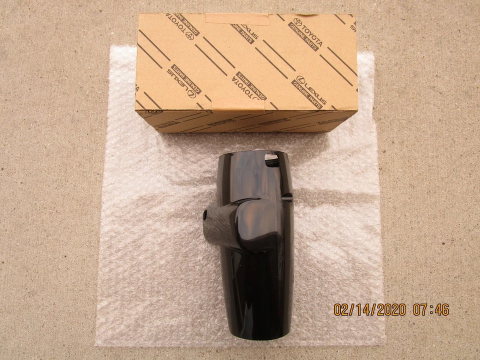 69-84 TOYOTA LAND CRUISER BJ40 BJ42 BJ45 COLUMNA DE DIRECCIÓN CUBIERTA CARCASA OEM NUEVO Foto 3 de 4