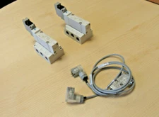 SMC SY7140-5DZ-02 valve, sgl sol, base mt, din, SY7000 SOL/VALVE, Set of 2 each