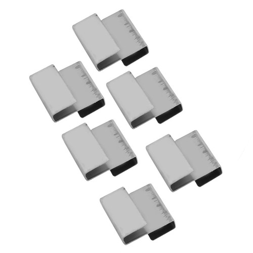 50pcs Stainless Steel Greenhouse Glass Clamp Practical Glass Fixing Clip QH1