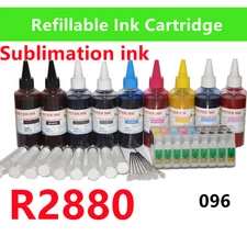 9 Empty Refillable Ink Cartridge kit for Stylus Photo R2880 Printer T096 96