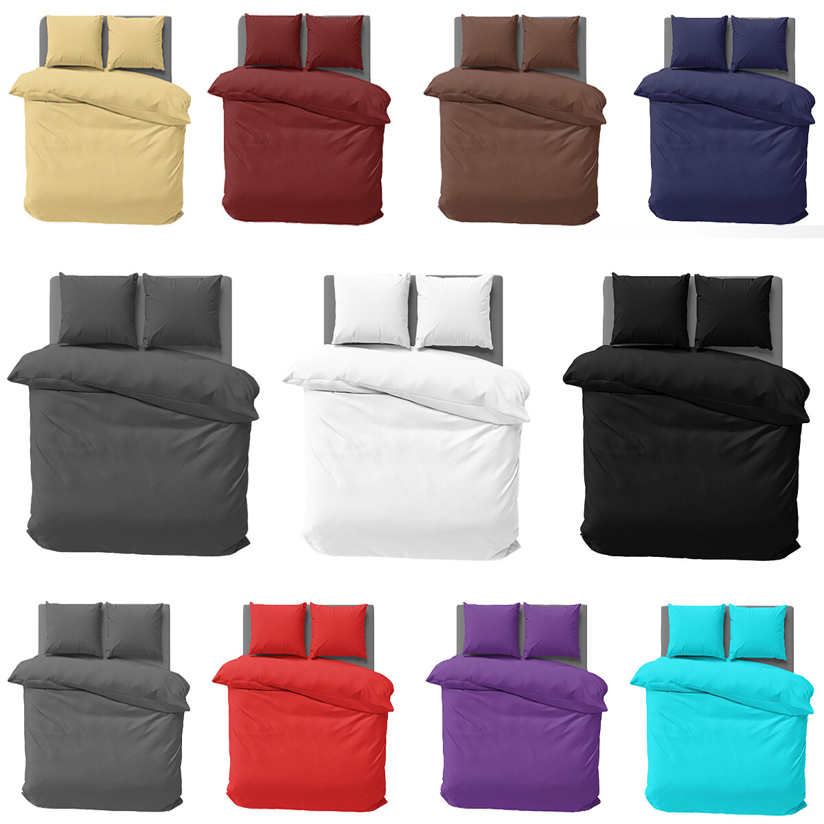 Bettwäsche Bettbezug Baumwolle 135x200 155x200 155x220 200x200 200x220 220x240