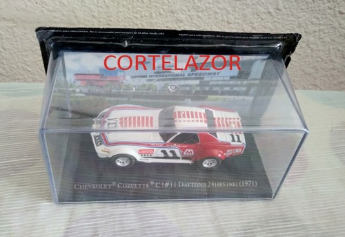 CHEVROLET CORVETTE C3#11 DAYTONA 24 HRS (1971) USA IXO 1/43 NUEVO NEW MINT BOX - Imagen 2 de 6