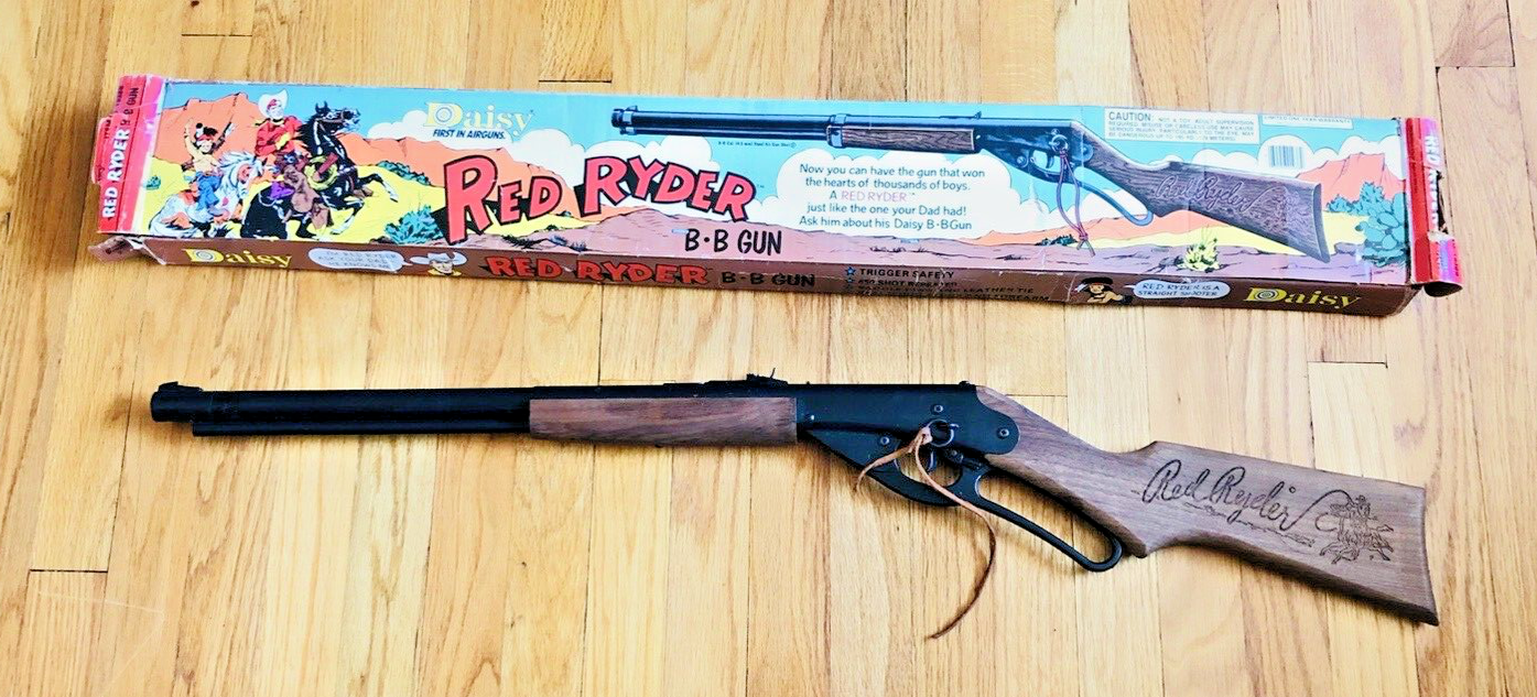 Daisy Red Ryder .177 Cal Metal BB 4.5mm Spring Lever Air Gun Rifle ...