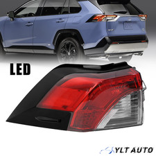 Driver Left Side Outer Led Tail Light For 2019-2023 Toyota Rav4 Rear Brake Lamp