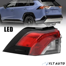 Driver Left Side Outer LED Tail Light For 2019-2023 Toyota RAV4 Rear Brake Lamp