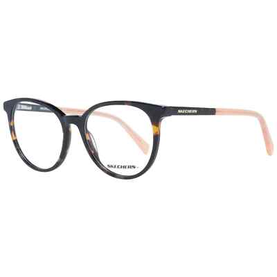Skechers SE2190 052 Tortoise Round Optical Eyeglasses Plastic Frame 53-18-140