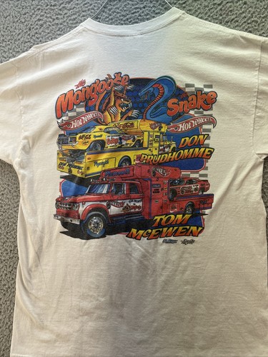 Vtg 80s Tom Mongoose McEwen T-Shirt 2-Sided Class 57 … - Gem
