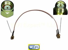 10 INCH RP-SMA Male to RPSMA Female Extension Cable RG178 High Quality LOW LOSS