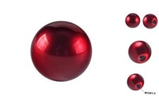 Aluminum Candy Red 200grams Weighted 5 6 Speed Shift Knob Shifter Sphere