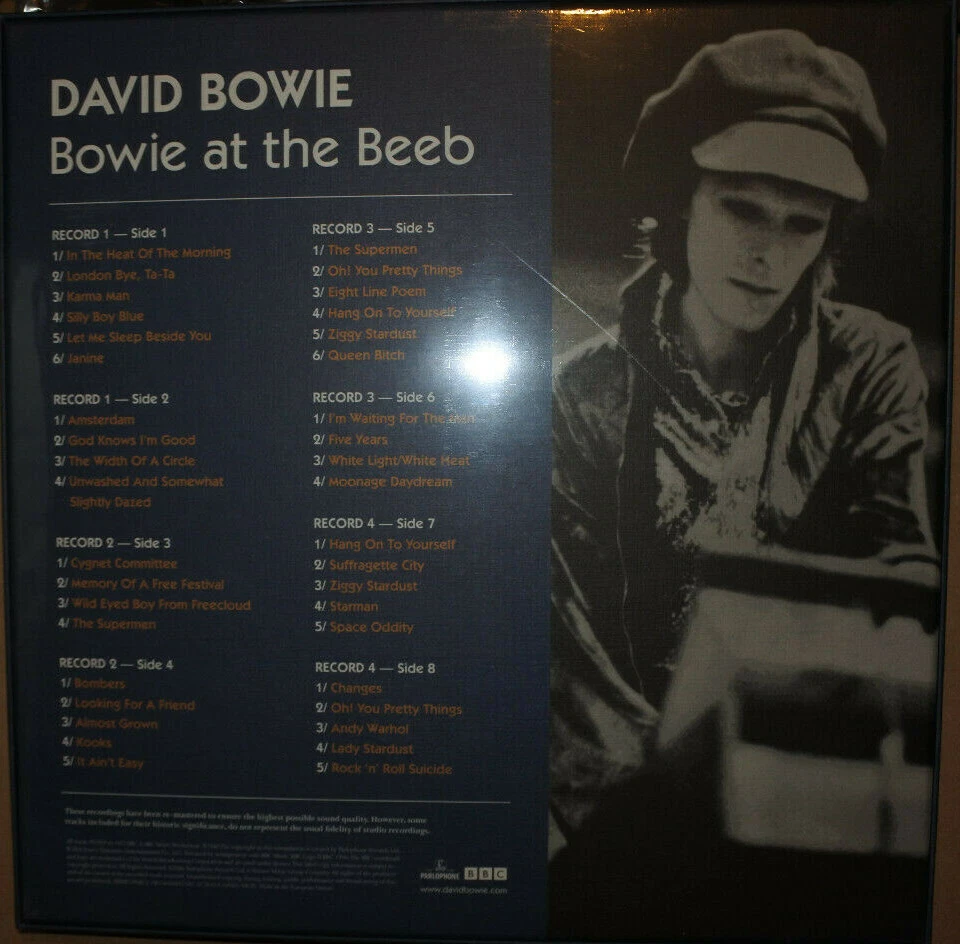 Bowie at the Beeb The Best of the BBC Sessions 1968-1972 180 grams, Box Set RARE - Photo 2/4