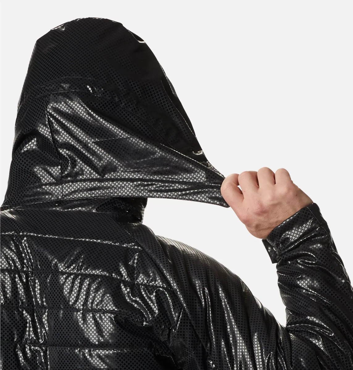 NEW Columbia Mens Men's Dawn Watch Black Dot Jacket SZ L $350 OMNI