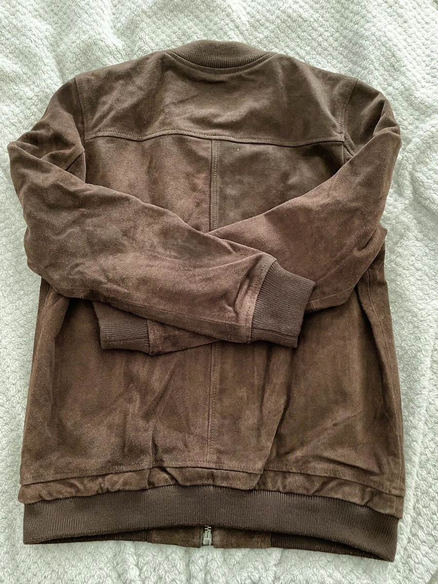 Bellfield Suede Bomber Jacket eBay