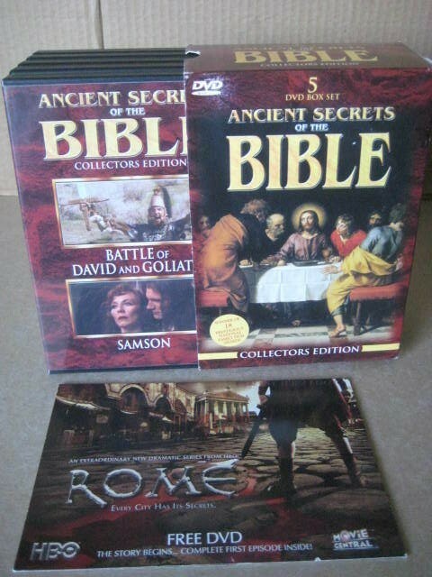 Ancient Secrets of the Bible - 5-DVD Box Set Collectors Edition | eBay