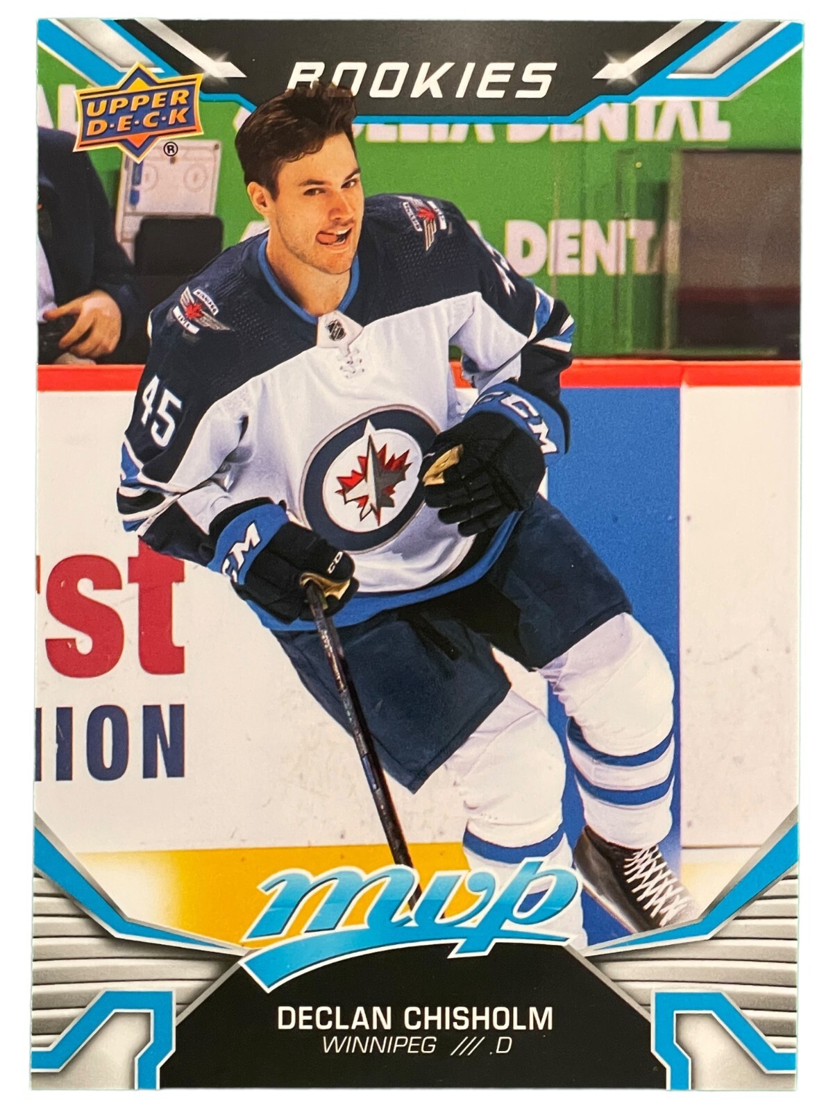 22 23 Upper Deck Mvp Rookies Sp Declan Chisholm Rc Ebay