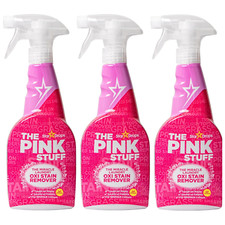 The Pink Stuff Miracle Laundry Oxi Stain Remover Spray, 500ml, Tough on Stains
