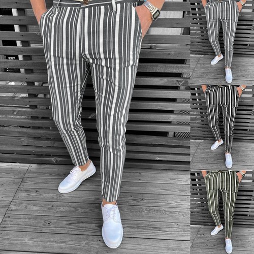 Tight Striped Pants