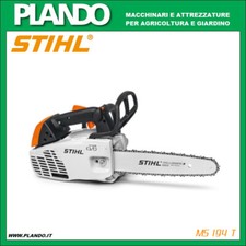 MOTOSEGA LEGGERISSIMA DA POTATURA STIHL MS 194 T CON IMPUGNATURA SUPERIORE