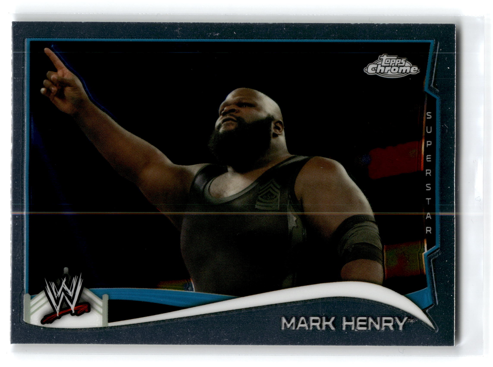 2014 Topps Chrome WWE #81 Mark Henry