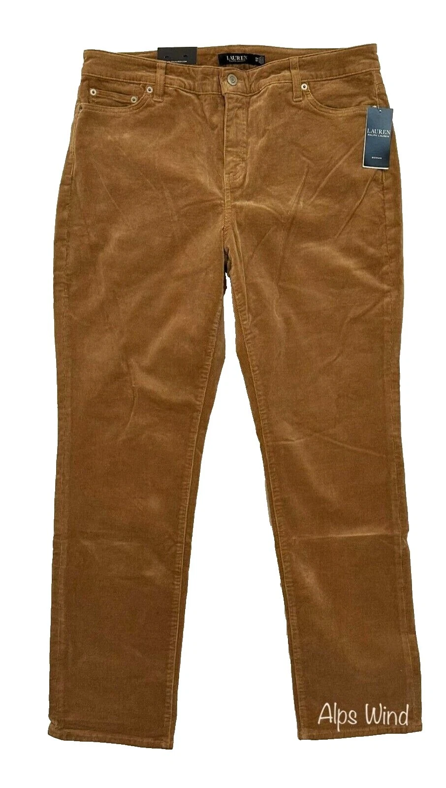 Lauren Ralph Lauren Cotton Brown Pants for Women