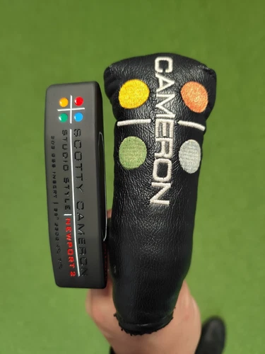 Scotty cameron putter Studio Style Newport 2 RH 35". Custom. With headcover