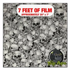 Hydrographic film True Skulls hydro dipping 7' x 20" hydro dip