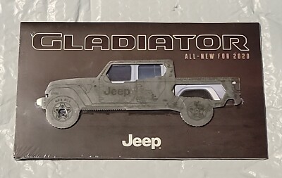 SEALED 2020 Jeep Gladiator Brochure Pamphlet  Metal Saw, Bottle Opener, Wrench