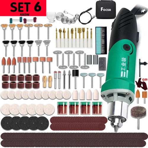 260/480W High-Power Engraver Electric Drill Engraving Rotary Tool Flexible Shaft - Picture 7 of 35