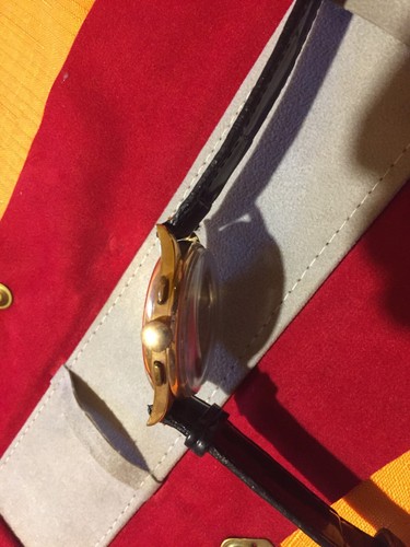 orologio vintage breitling cadette 17 rubis carica manuale oro rosa anni 50 - Foto 4 di 4