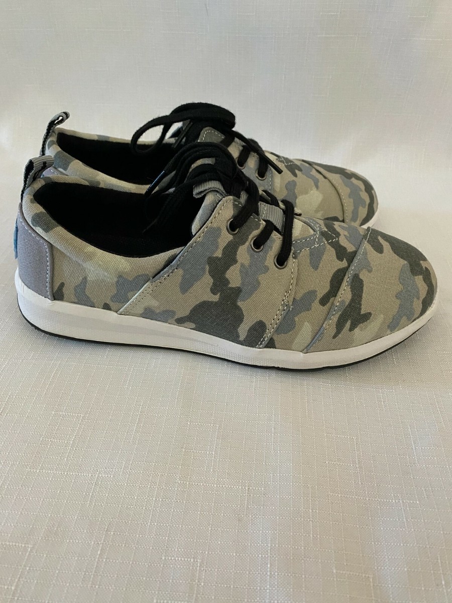 Tom’s Canvas Camouflage Shoes s-l400.jpg main image 2