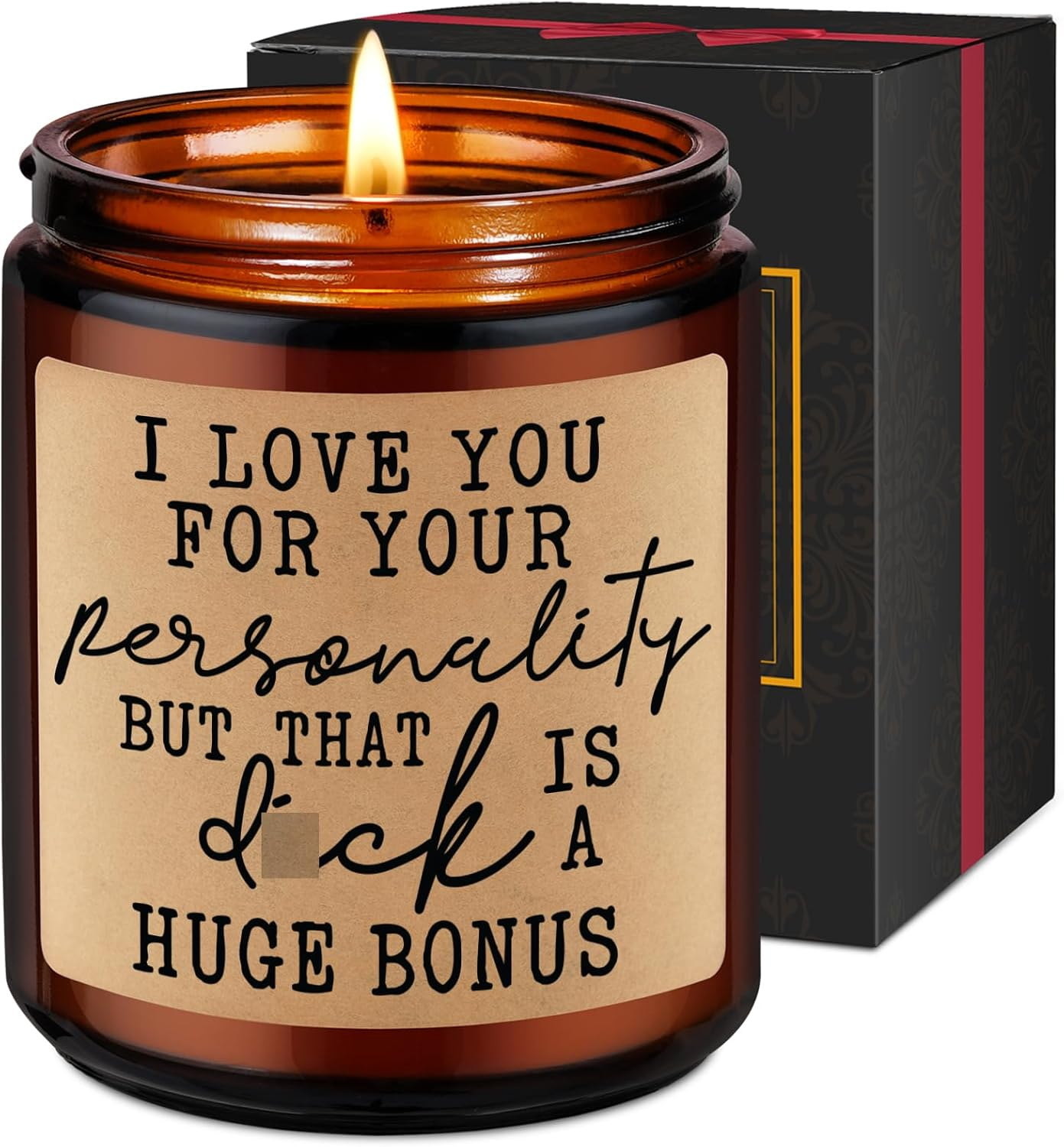 Funny Manly Candles for Boyfriend – Cool Gifts for Husband on Valentine’s Day-image