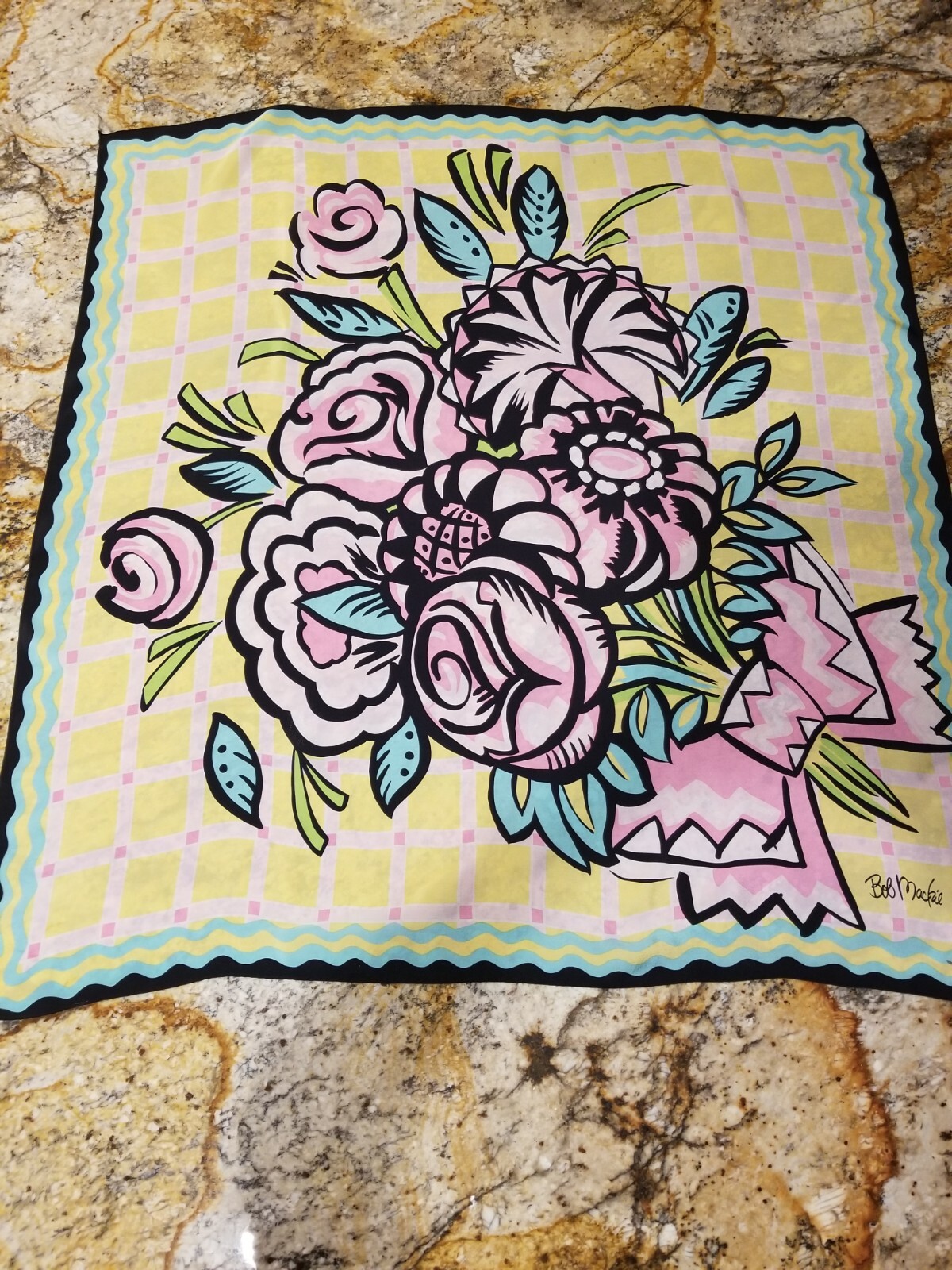 Bob Mackie Wearable Art Scarf - image 1
