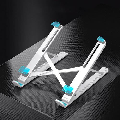 Anti Slip Foldable Desktop Support Holder Adjustable Riser Portable Table - Picture 9 of 15