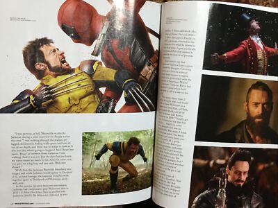 INDUSTRY Mag HUGH JACKMAN donning claws DEADPOOL WOLVERINE,Lebron 