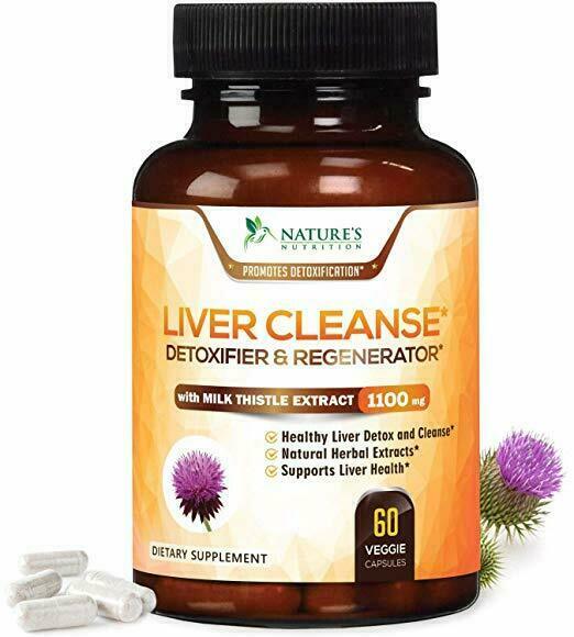 Best Liver Cleanse Repair Pills Detox Cleanser Supplements Gaia Men Women Care for sale online