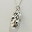 thumbnail 6 - 3D Anatomical Human Heart Charm Necklace - 925 Sterling Silver - Love Lifelike