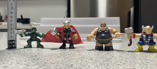 Hasbro - MARVEL SUPER HERO SQUAD FIGURES - BLOB, HYDRA SOLDIER & THOR - Picture 5 of 19