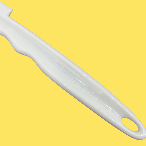 DLC 650 CUISINART White 10” Rigid Plastic Scraper/Spatula #2000 z65/125 (TC) - Picture 6 of 7