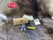 Case 1999/2000 Yellow Bone Texas Toothpick Knife Transition - Mint Box CA02643