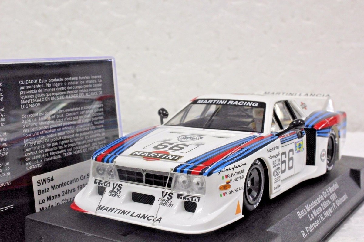 Sideways SW54 Beta Montecarlo Group 5 Martini Le Mans 24h '81, #66
