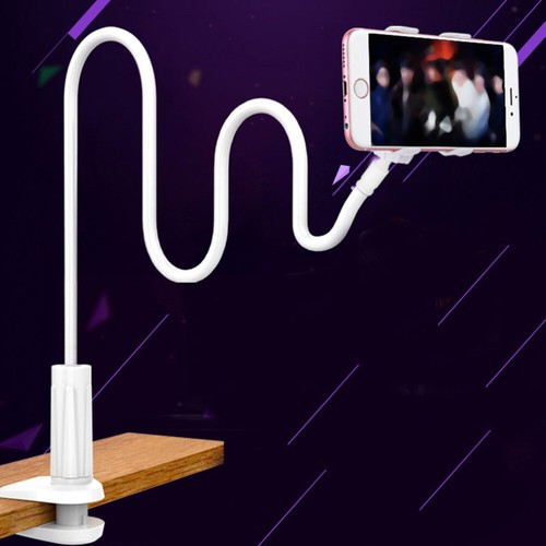 360 stopni Uniwersalny leniwy stojak Telefon komórkowy Desktop Clip Holder - Zdjęcie 6 z 12